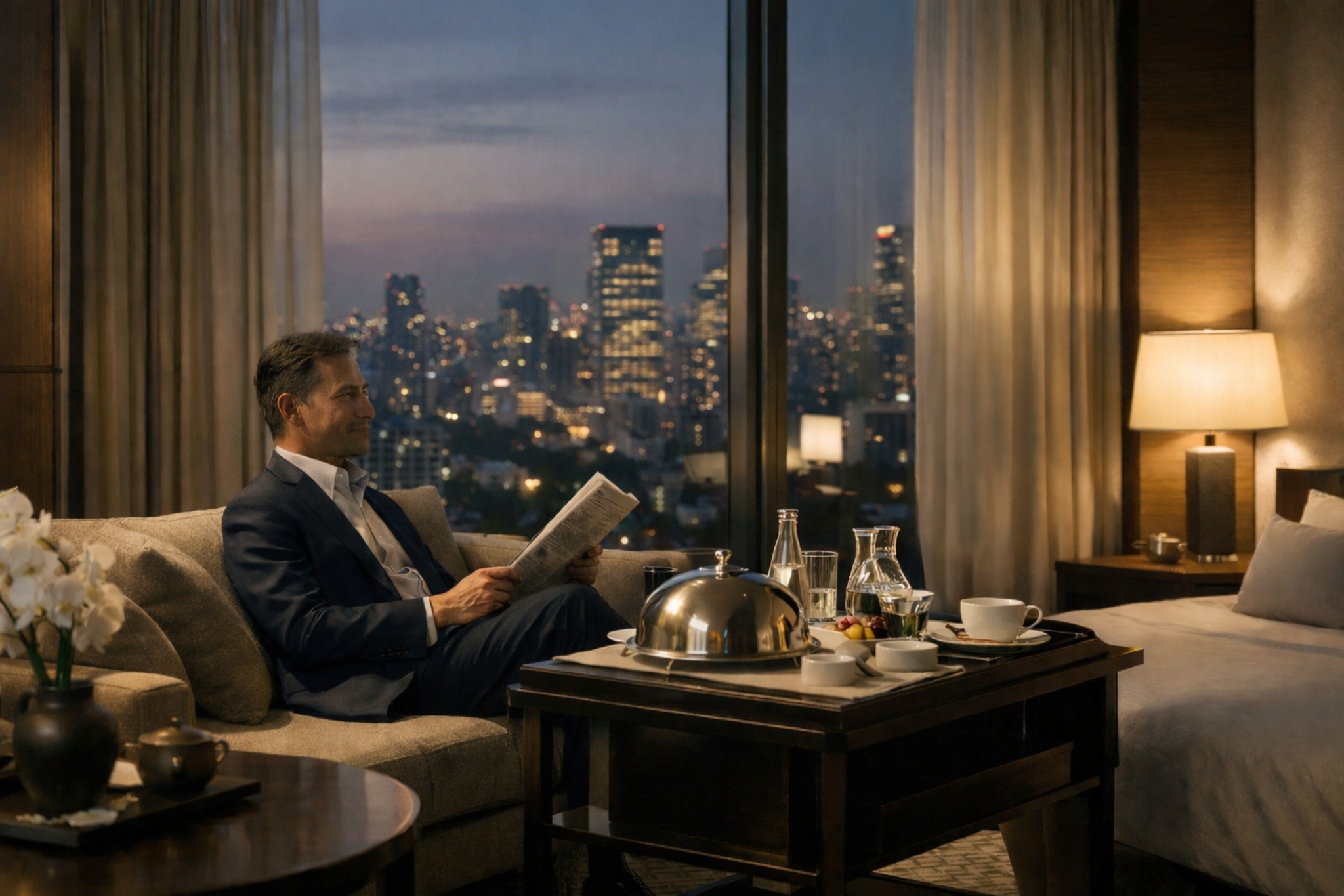 Club Focus professional in-room hospitality service